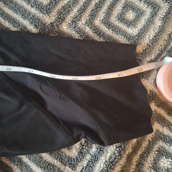Lululemon Wunder Under HR Luxtreme Crop Black Sz 10 (23) - Picture 2 of 8